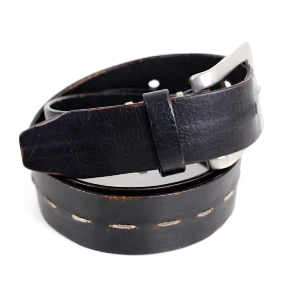 Lucky Brand DARK BROWN GENUINE LEATHER 1.25